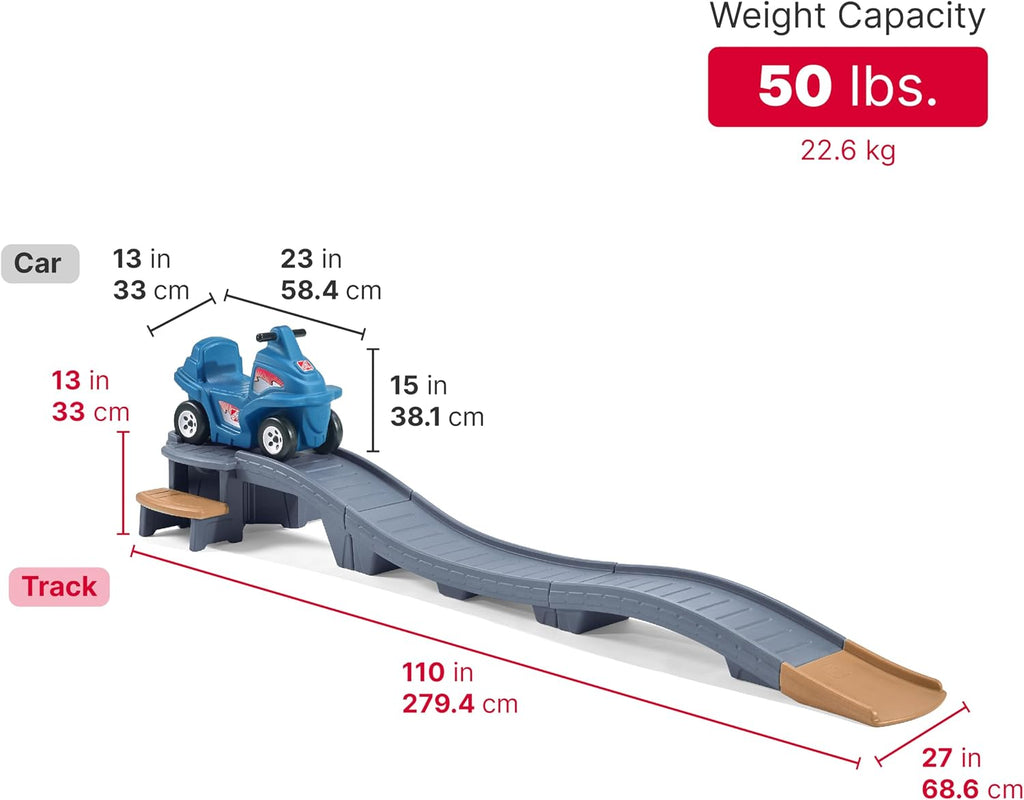 Up & Down Roller Coaster Kids Ride On Toy