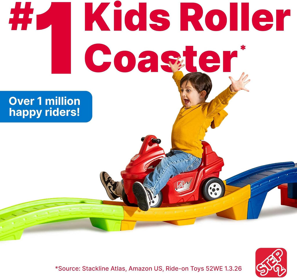 Up & Down Roller Coaster Kids Ride On Toy